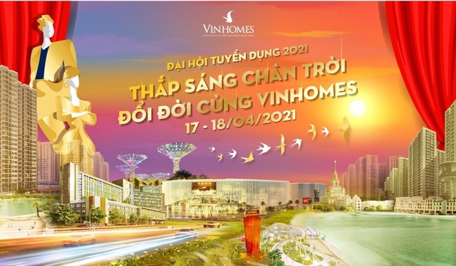 Vinhomes tổ chức đại hội tuyển dụng năm 2021 - 1 Vinhomes tổ chức đại hội tuyển dụng năm 2021 - 1