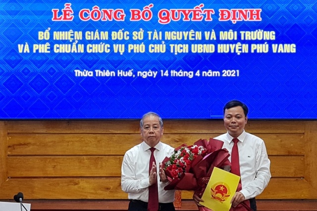 Thành phố Huế có Phó Chủ tịch mới - 2 Thành phố Huế có Phó Chủ tịch mới - 2