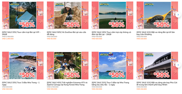 Săn ngàn deal du lịch hot tới 50% tại Epic Sale - 5 Săn ngàn deal du lịch hot tới 50% tại Epic Sale - 5