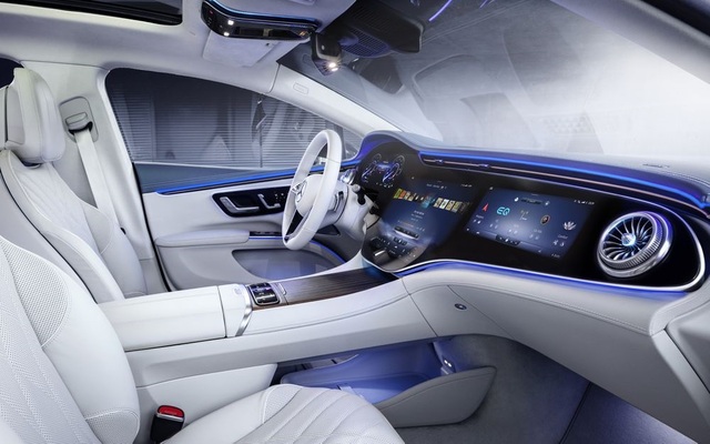 Xe chạy điện hạng sang Mercedes-Benz EQS trình làng với thiết kế ấn tượng - 2 Xe chạy điện hạng sang Mercedes-Benz EQS trình làng với thiết kế ấn tượng - 2