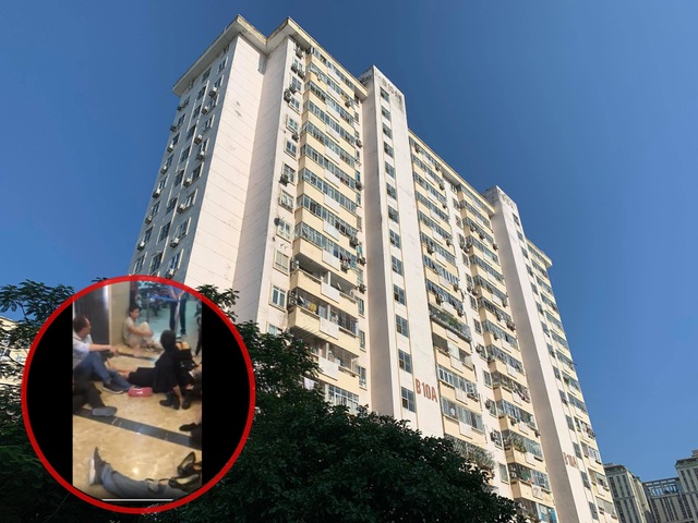 Vụ rơi thang máy chung cư: Quận nói 2 người bị thương, dân nói 6 người - 1 Vụ rơi thang máy chung cư: Quận nói 2 người bị thương, dân nói 6 người - 1