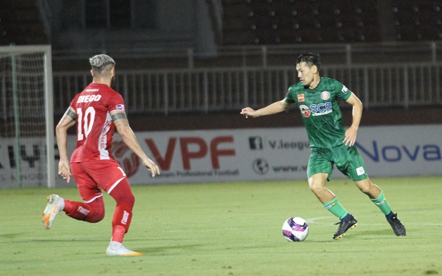 Cựu tuyển thủ Nhật Bản chơi mờ nhạt, Sài Gòn FC suýt thua đội Hải Phòng - 1
