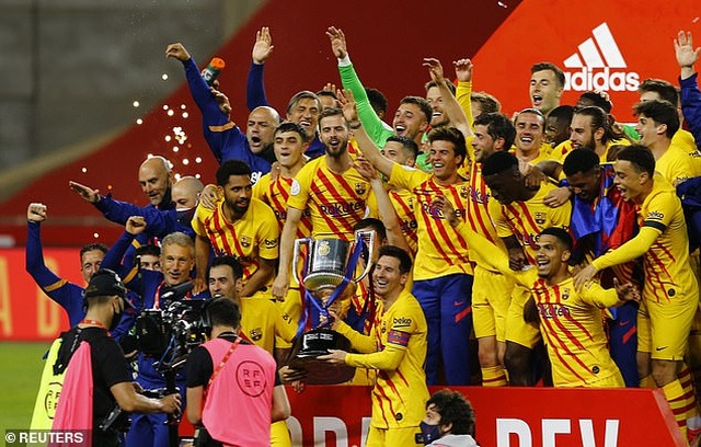 Messi lập cú đúp, Barcelona giành chức vô địch Cúp Nhà vua - 9