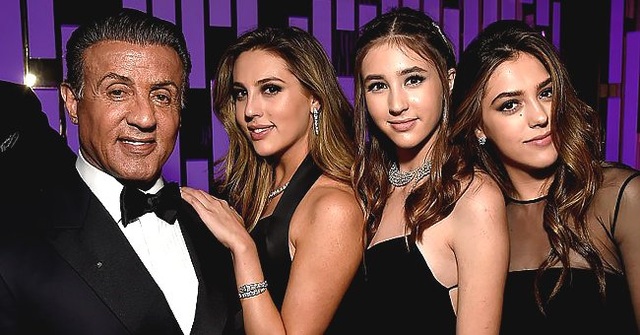 Ba cô con gái xinh như thiên thần của Rambo Sylvester Stallone - 5 Ba cô con gái xinh như thiên thần của Rambo Sylvester Stallone - 5