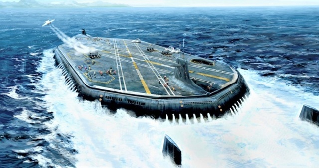 Tàu sân bay ngầm: Ý tưởng hoàn toàn khả thi - 3 Tàu sân bay ngầm: Ý tưởng hoàn toàn khả thi - 3