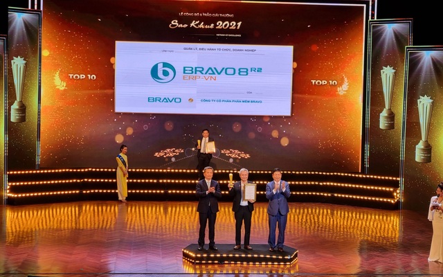 BRAVO 8R2 (ERP-VN) xuất sắc nằm trong Top 10 Giải thưởng Sao Khuê 2021 - 1