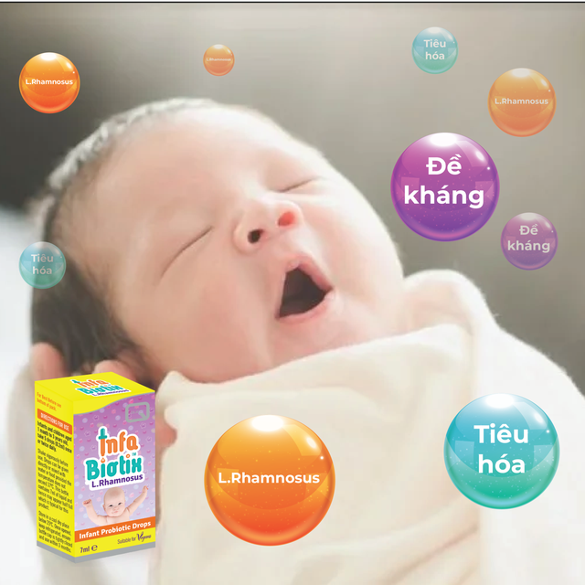 L.Rhamnosus - probiotic chuyên biệt cho trẻ sơ sinh và trẻ nhỏ - 1