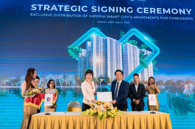 Lễ ký kết hợp tác và phân phối quỹ căn nước ngoài dự án Imperia Smart City - 1 Lễ ký kết hợp tác và phân phối quỹ căn nước ngoài dự án Imperia Smart City - 1