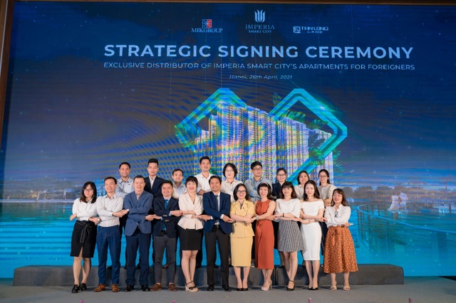 Lễ ký kết hợp tác và phân phối quỹ căn nước ngoài dự án Imperia Smart City - 3 Lễ ký kết hợp tác và phân phối quỹ căn nước ngoài dự án Imperia Smart City - 3