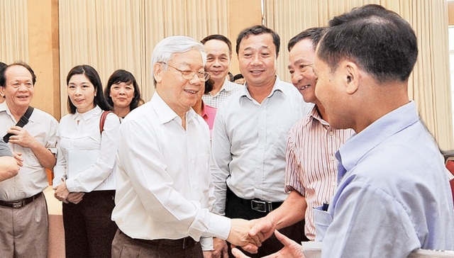 Tổng Bí thư Nguyễn Phú Trọng ứng cử tại 3 quận trung tâm của Hà Nội - 1 Tổng Bí thư Nguyễn Phú Trọng ứng cử tại 3 quận trung tâm của Hà Nội - 1