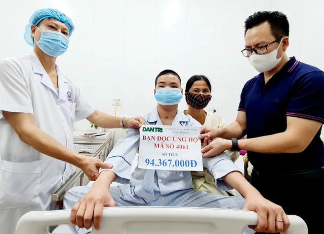 Bạn đọc Dân trí giúp đỡ nam sinh bị tai nạn nguy kịch gần 400 triệu đồng - 2 Bạn đọc Dân trí giúp đỡ nam sinh bị tai nạn nguy kịch gần 400 triệu đồng - 2