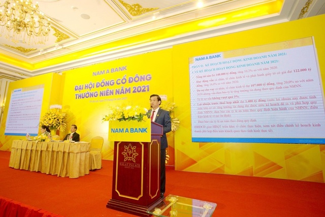 Nam A Bank đặt mục tiêu lợi nhuận tăng khủng 40% - 1 Nam A Bank đặt mục tiêu lợi nhuận tăng khủng 40% - 1