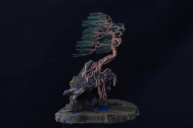 Mê mẩn những cây bonsai làm từ…dây đồng của 9X mắc bệnh máu khó đông - 3 Mê mẩn những cây bonsai làm từ…dây đồng của 9X mắc bệnh máu khó đông - 3