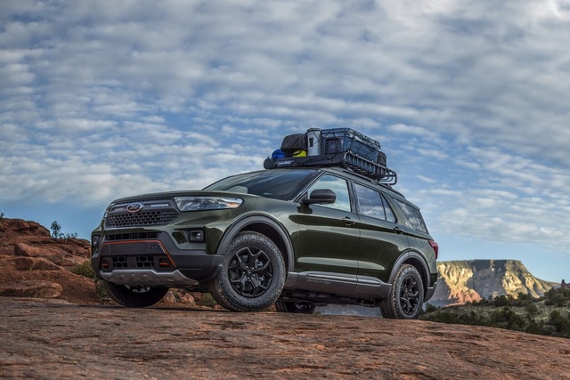 Ford Explorer Timberline 2021 ra mắt, sẵn sàng cho những chuyến off-road - 11