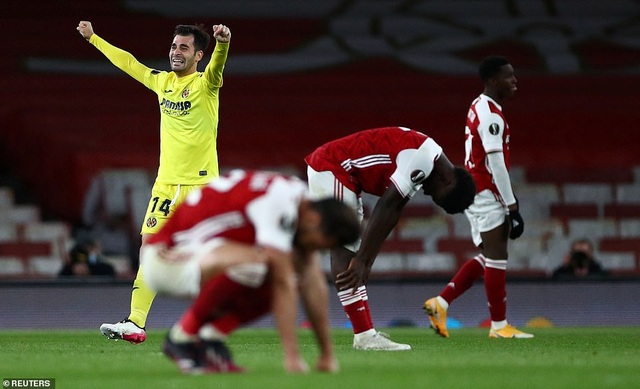 Bị loại bởi Villarreal, Arsenal lỗi hẹn với trận chung kết Europa League - 8 Bị loại bởi Villarreal, Arsenal lỗi hẹn với trận chung kết Europa League - 8