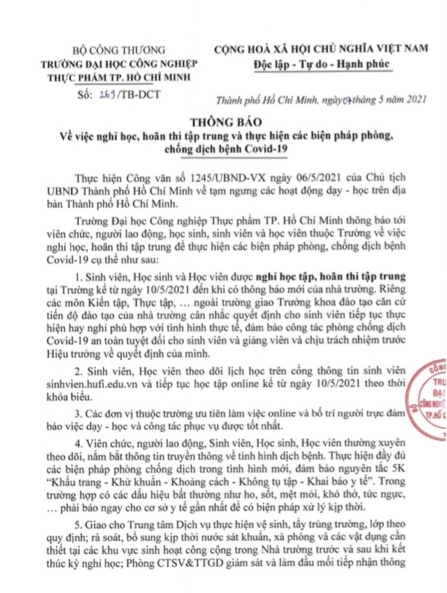 Nhiều trường ĐH hoãn thi, khuyến cáo sinh viên không rời thành phố - 3 Nhiều trường ĐH hoãn thi, khuyến cáo sinh viên không rời thành phố - 3