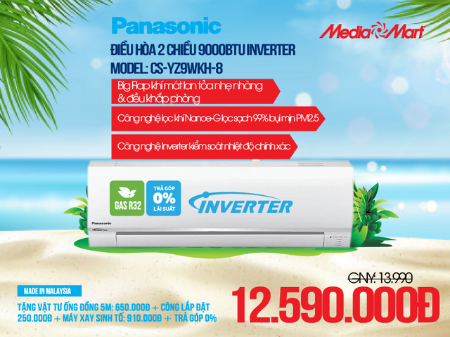 Top 5 điều hòa lọc không khí Panasonic đáng mua nhất - 5 Top 5 điều hòa lọc không khí Panasonic đáng mua nhất - 5