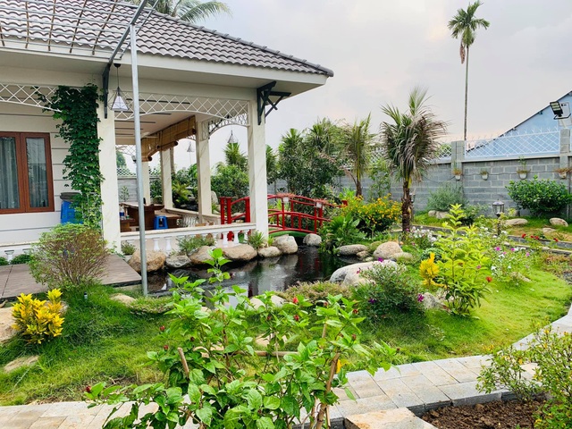 Khu vườn 720m2 đẹp như resort thu nhỏ người chồng tặng vợ ở Đồng Nai - 1