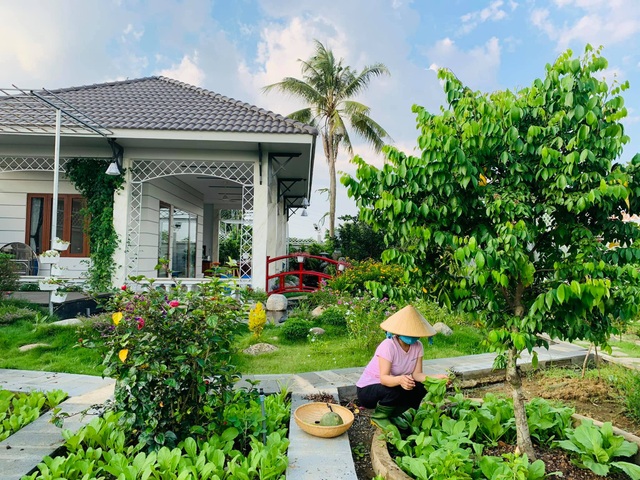 Khu vườn 720m2 đẹp như resort thu nhỏ người chồng tặng vợ ở Đồng Nai   Báo Dân trí