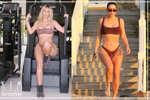 Kim Kardashian quá nóng bỏng trong phòng tập gym - 5 Kim Kardashian quá nóng bỏng trong phòng tập gym - 5