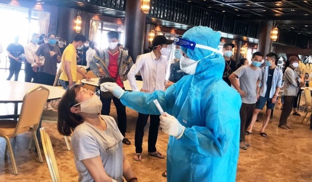 78/88 trường hợp F1 của nhân viên y tế chùa Tam Chúc có kết quả âm tính - 1 78/88 trường hợp F1 của nhân viên y tế chùa Tam Chúc có kết quả âm tính - 1