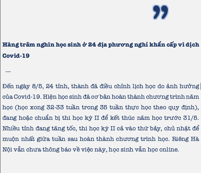 Ngành Giáo dục căng mình ứng phó Covid-19, vẫn tổ chức thi tốt nghiệp THPT  - 4