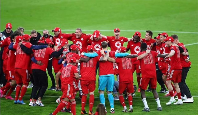 Lewandowski lập hat-trick, Bayern vô địch Bundesliga lần thứ 9 liên tiếp - 4 Lewandowski lập hat-trick, Bayern vô địch Bundesliga lần thứ 9 liên tiếp - 4