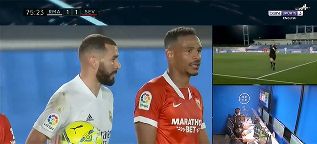 Hòa nghẹt thở Sevilla, Real Madrid lỡ cơ hội soán ngôi Atletico - 4 Hòa nghẹt thở Sevilla, Real Madrid lỡ cơ hội soán ngôi Atletico - 4