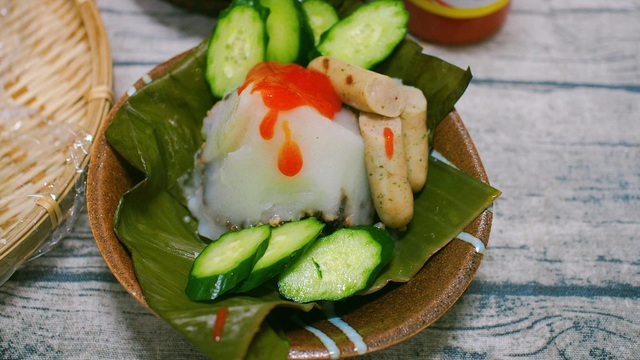 Cách làm bánh giò Hà Nội với bột tự pha - 3 Cách làm bánh giò Hà Nội với bột tự pha - 3