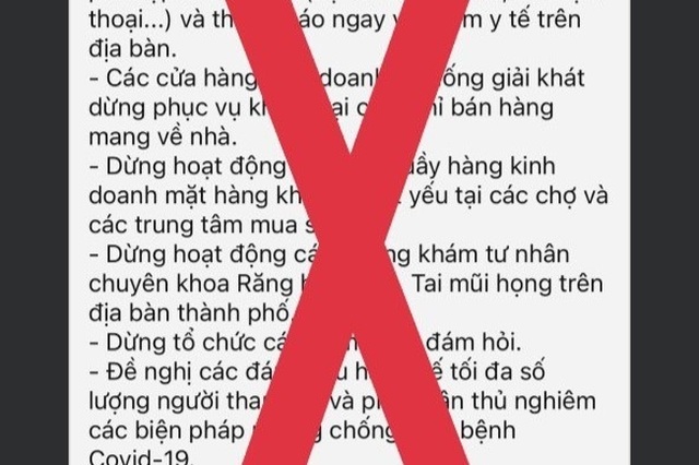 Chủ tịch TPHCM yêu cầu xử lý người tung tin giả giới nghiêm gây chấn động - 2