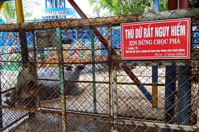 Khu du lịch nổi tiếng Bạc Liêu nuôi nhốt động vật rừng chưa rõ nguồn gốc - 3 Khu du lịch nổi tiếng Bạc Liêu nuôi nhốt động vật rừng chưa rõ nguồn gốc - 3