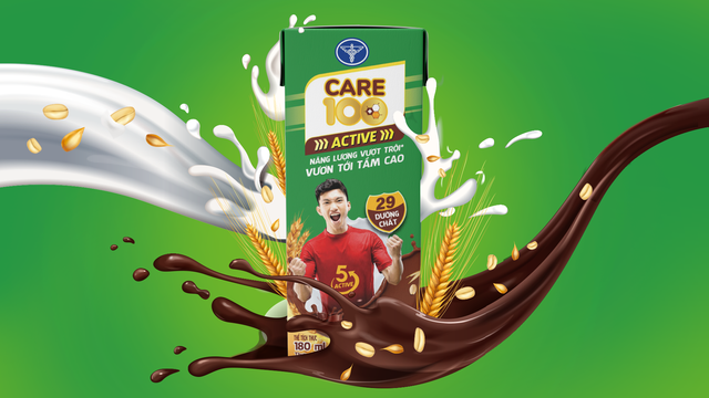 Tuyển thủ Đoàn Văn Hậu làm đại sứ độc quyền cho thương hiệu sữa Care 100 Active - 1 Tuyển thủ Đoàn Văn Hậu làm đại sứ độc quyền cho thương hiệu sữa Care 100 Active - 1