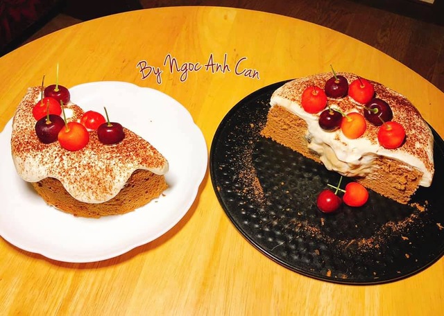 Bà mẹ 9x chia sẻ cách làm bánh bông lan kem cheese cà phê thơm ngậy - 2 Bà mẹ 9x chia sẻ cách làm bánh bông lan kem cheese cà phê thơm ngậy - 2
