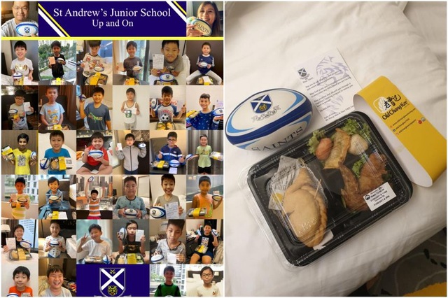Singapore: Các trường học gửi quà đến tận nhà để cổ vũ học sinh bị cách ly - 1