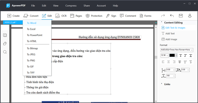 Thủ thuật giúp chuyển đổi định dạng và chỉnh sửa file PDF dễ dàng - 5 Thủ thuật giúp chuyển đổi định dạng và chỉnh sửa file PDF dễ dàng - 5