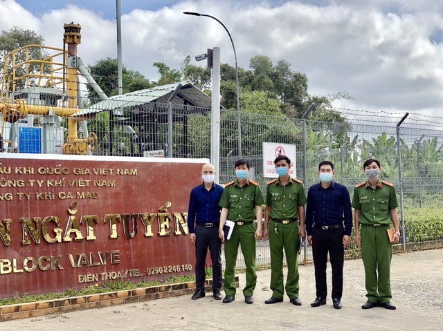 Công ty Khí Cà Mau tăng cường phối hợp bảo vệ an ninh - an toàn công trình khí - 2 Công ty Khí Cà Mau tăng cường phối hợp bảo vệ an ninh - an toàn công trình khí - 2
