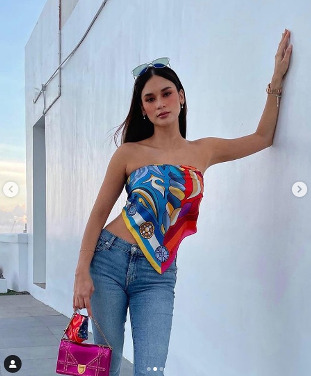 Hoa hậu Hoàn vũ Pia Wurtzbach được khen ngày càng bốc lửa