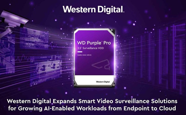 Giới thiệu dòng ổ cứng WD Purple Pro - Hướng đến kỷ nguyên trí tuệ nhân tạo - 1 Giới thiệu dòng ổ cứng WD Purple Pro - Hướng đến kỷ nguyên trí tuệ nhân tạo - 1