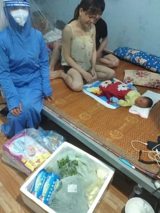 Nơi ở bị phong tỏa, nữ công nhân ở Bắc Giang sinh con ngay tại nhà trọ - 1