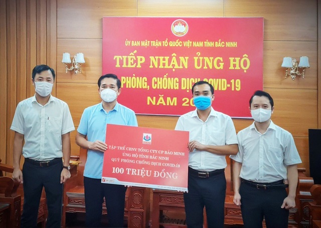 Cán bộ, nhân viên Bảo Minh ủng hộ 426 triệu đồng vào Quỹ phòng chống dịch Covid-19 - 2