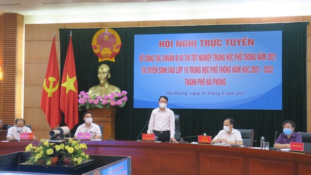 Hải Phòng chuẩn bị sẵn sàng cho kỳ thi vào lớp 10 và tốt nghiệp THPT - 1 Hải Phòng chuẩn bị sẵn sàng cho kỳ thi vào lớp 10 và tốt nghiệp THPT - 1