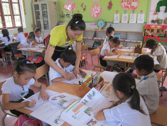 Vì sao VNEN chưa “được lòng” phụ huynh? - 3 Mô hình trường học mới (VNEN) được đánh giá là rất thành công đối với khu vực miền núi.