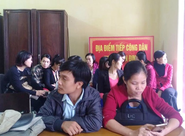 Tổng liên đoàn Lao động “lên tiếng” vụ giáo viên bị chấm dứt hợp đồng - 2 Tại buổi tiếp dân, nhiều ý kiến của các giáo viên đã được nêu ra