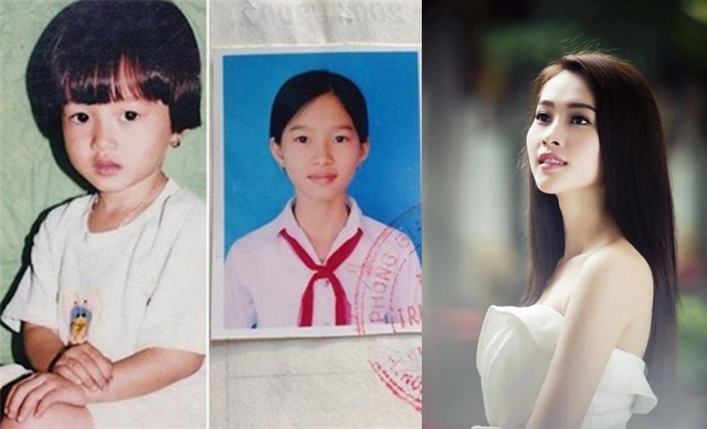 Ngắm ảnh tuổi thơ Hoa hậu, Á hậu Việt, so ngày ấy - bây giờ - 7 Một cô bé Đặng Thu Thảo với đôi mắt to tròn long lanh thưở bé, mộc mạc, chân chất ngày đi học đã trở thành Hoa hậu của các hoa hậu nhan sắc nhẹ nhàng, thanh thoát khiến nhiều người phải ngước nhìn.
