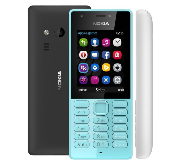 Microsoft bất ngờ ra mắt mẫu điện thoại phổ thông Nokia 216 2 SIM - 1