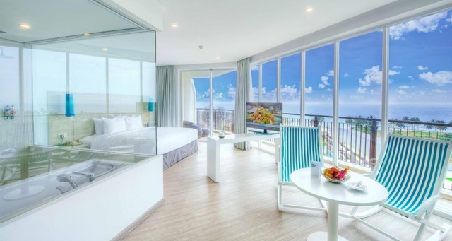 Sol Beach House Phú Quốc - Ngôi nhà bên bờ biển của bạn - 2 Phòng Junior Suite với ban công hướng biển