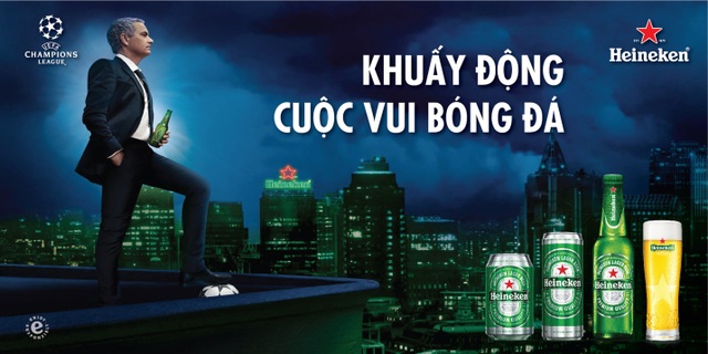 Jose Mourinho kêu gọi fan Việt khuấy động cuộc vui bóng đá - 1 “Người đặc biệt” cùng Heineken khuấy động cuộc vui bóng đá