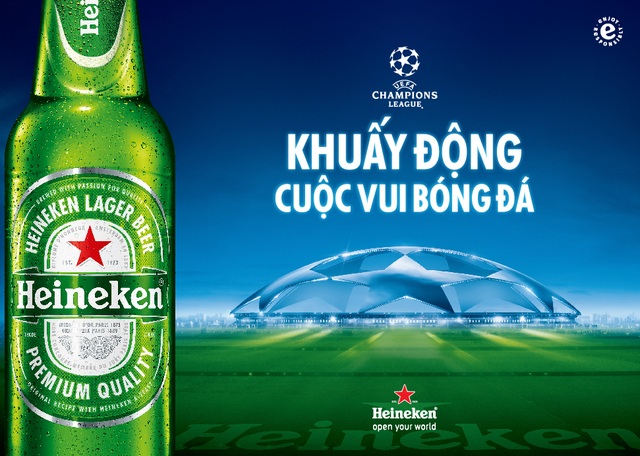 Jose Mourinho kêu gọi fan Việt khuấy động cuộc vui bóng đá - 2 Heineken một lần nữa mang đến những trải nghiệm bóng đá đẳng cấp thế giới đến người hâm mộ Việt Nam