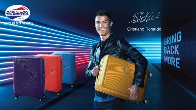 Siêu sao Cristiano Ronaldo làm Đại sứ thương hiệu cho American Tourister năm 2018 - 2 Siêu sao Cristiano Ronaldo làm Đại sứ thương hiệu cho American Tourister năm 2018 - 2