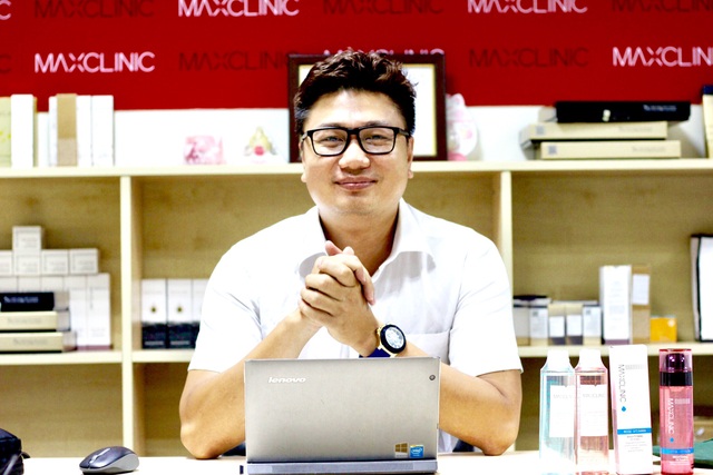 Giám đốc Maxclinic cảnh báo người tiêu dùng về mỹ phẩm giả - 1 Ông Nguyễn Mai Hòa GĐKD Maxclinic Viêt Nam
